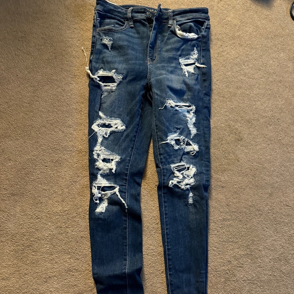 American Eagle Next Level Stretch Super Hi-Rise Jegging